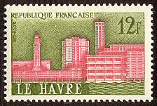 Timbre France Yvert 1152 - France Scott 874